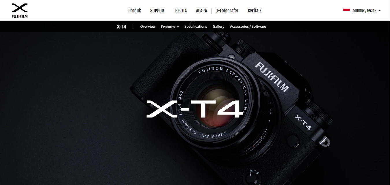 Fujifilm X-T4 - Tips Memilih Kamera Mirrorless