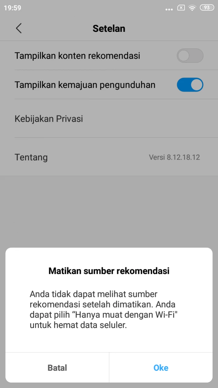 cara matikan iklan di hp xiaomi dengan Mengelola Aplikasi Unduhan (Download)