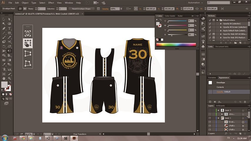 Adobe Illustrator aplikasi desain baju untuk pemula