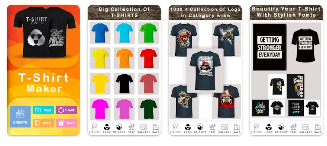 T Shirt Design - Custom T Shirts - Fusion Developers aplikasi desain baju polos