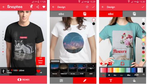 T-Shirt Design – Snaptee aplikasi desain baju lengan panjang
