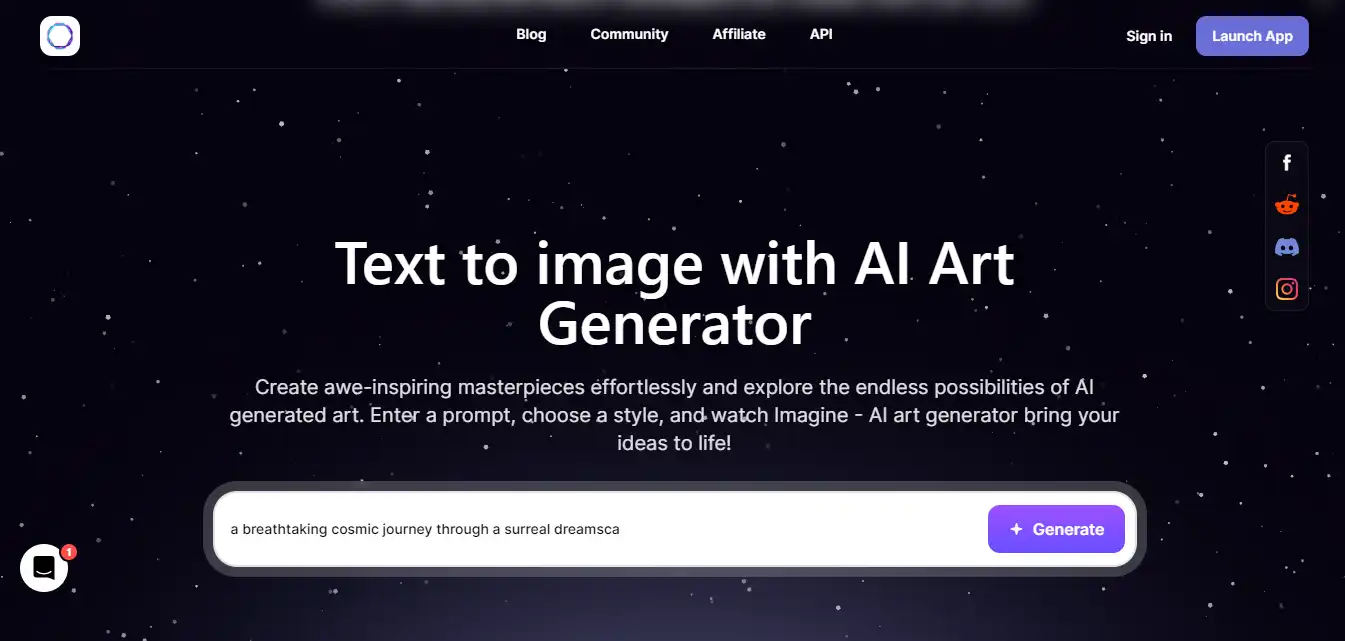 Imagine AI Art Generator
