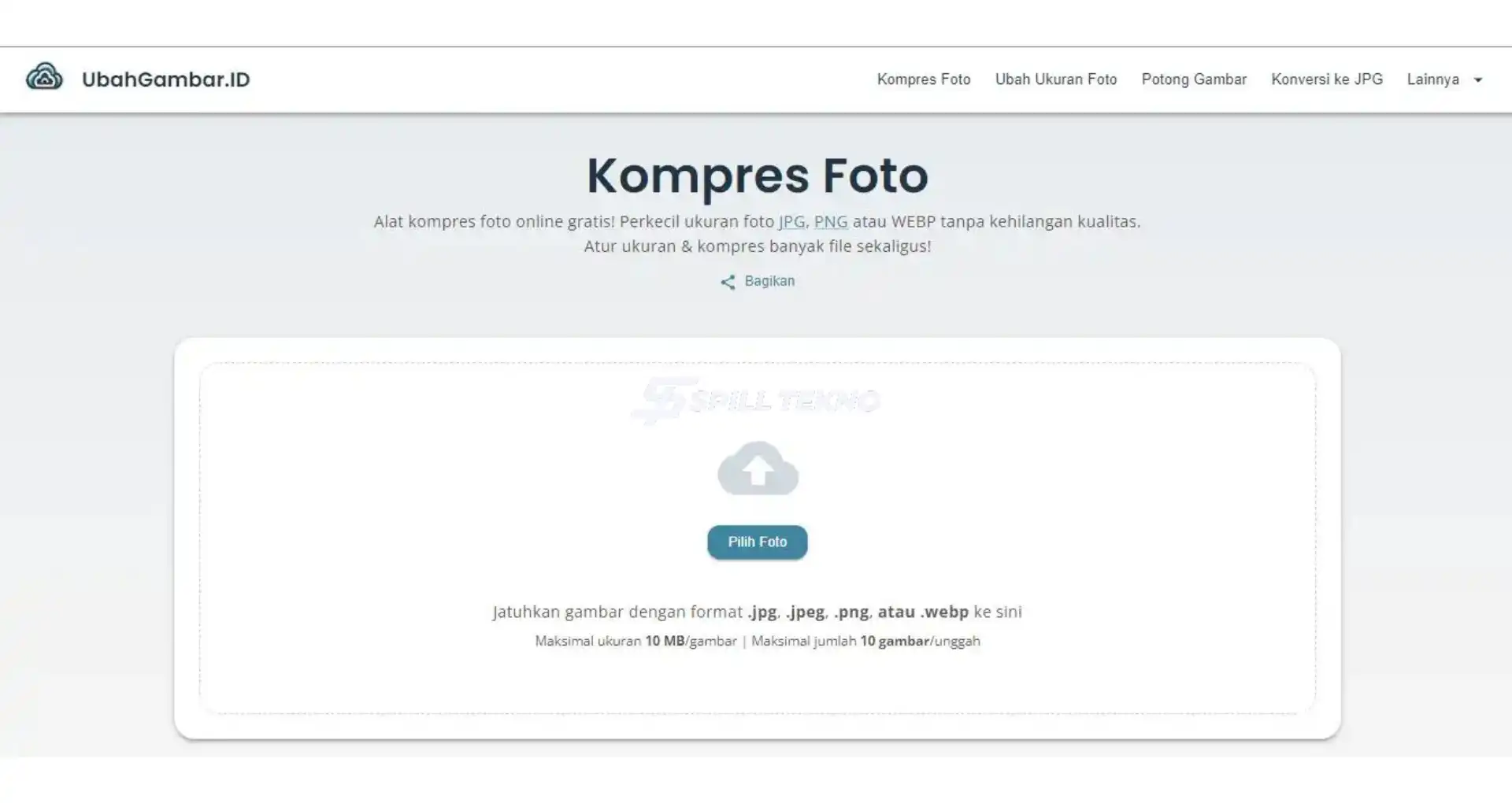 Kompres Foto Gratis & Cepat UbahGambar.id