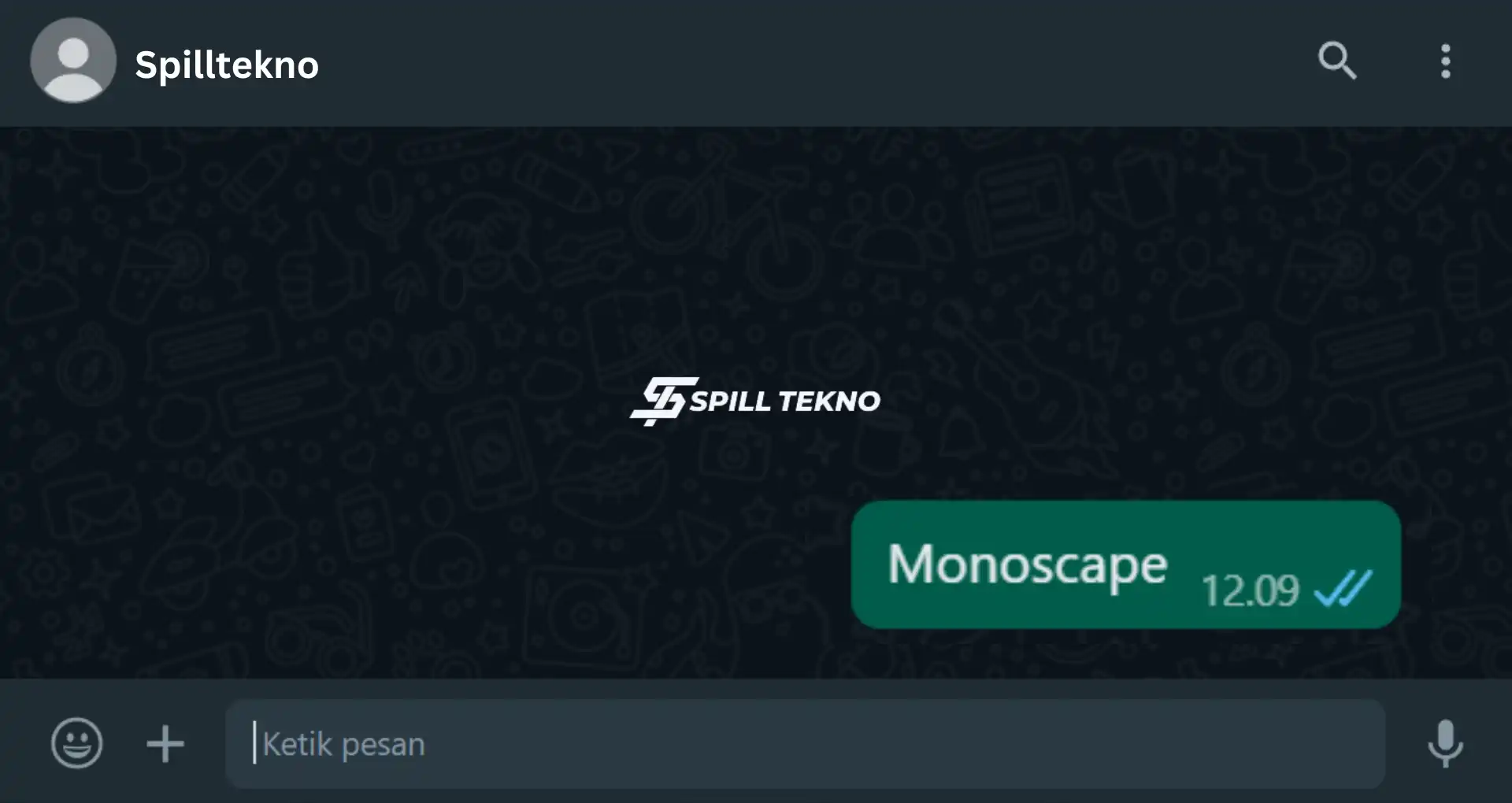 Cara Membuat Tulisan Monospace di WhatsApp dengan Mudah