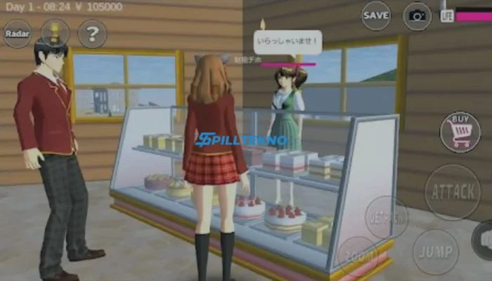 Cara Menaikkan Status Karakter di Sakura School Simulator
