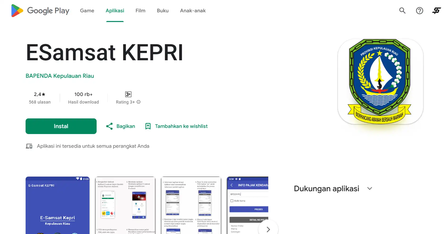 ESamsat Kepri