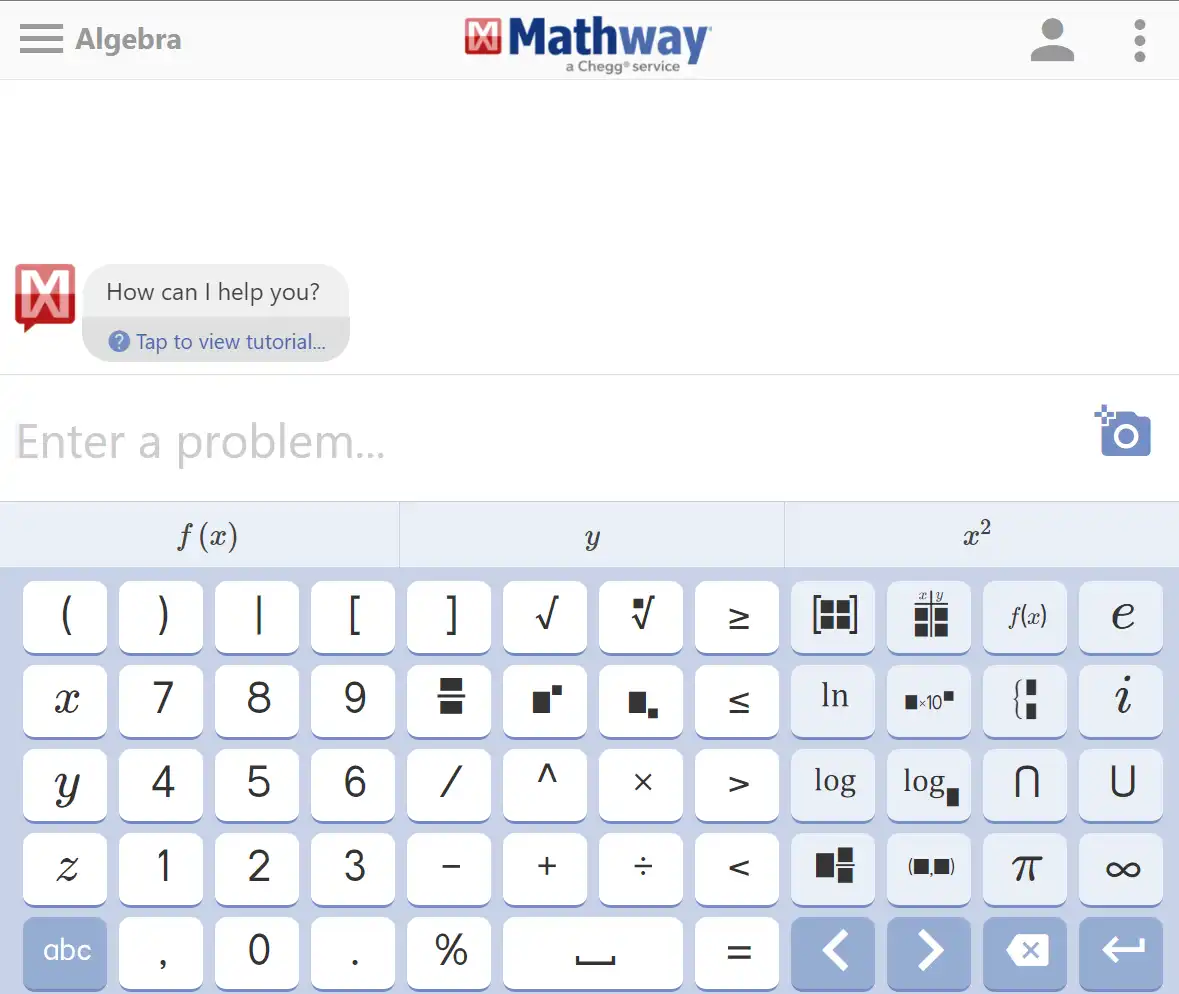 Mathway - AI untuk menjawab pertanyaan matematika