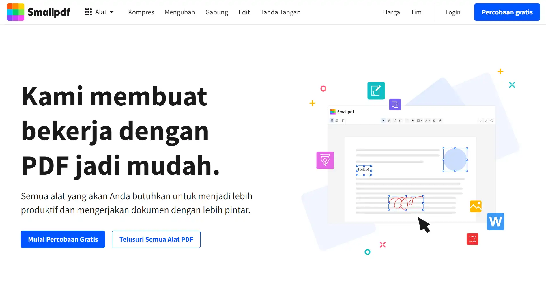 Smallpdf - AI untuk resume jurnal