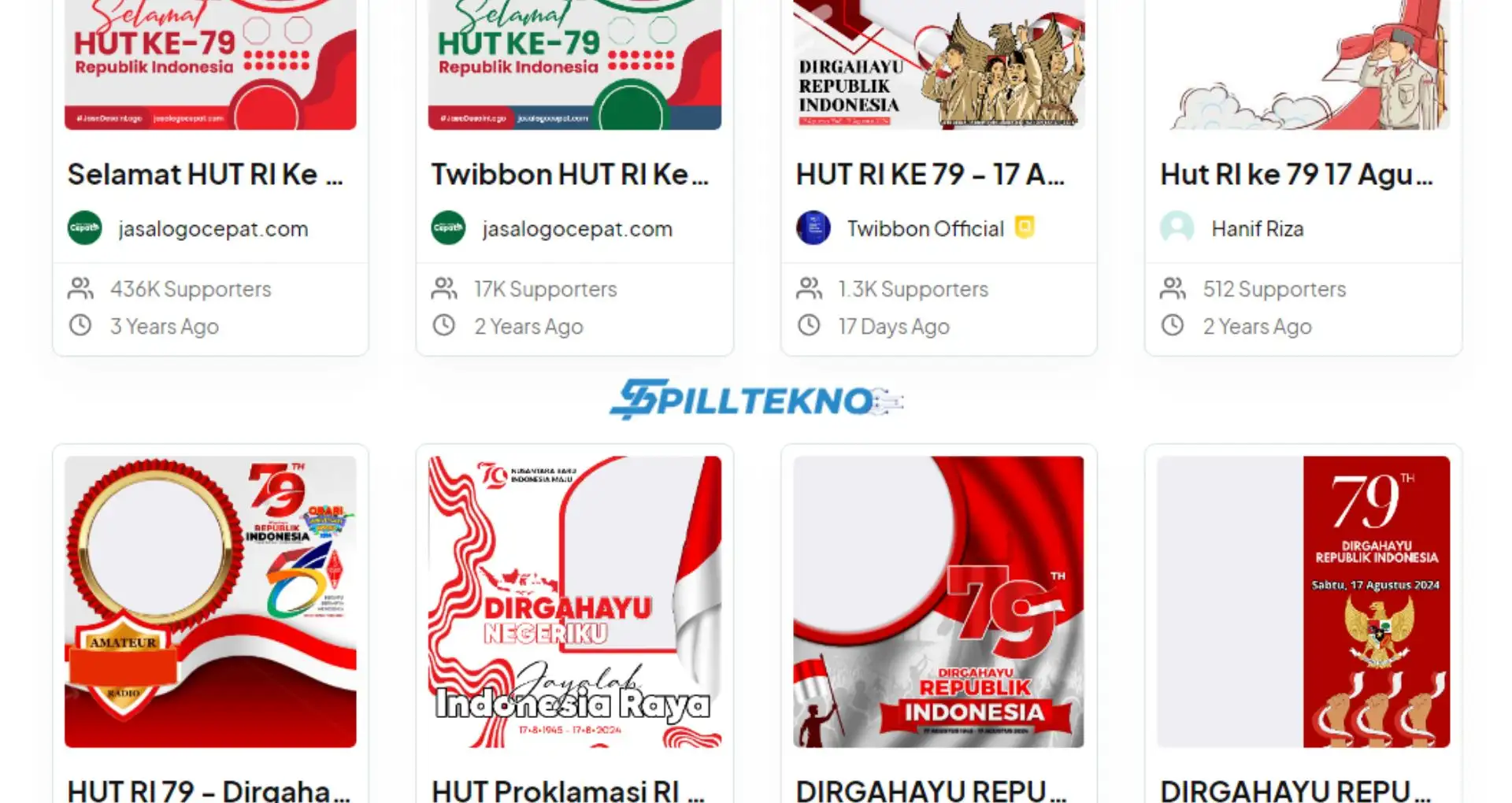 89 Twibbon HUT ke-79 RI Meriahkan 17 Agustus 2024 dengan Semangat Kemerdekaan