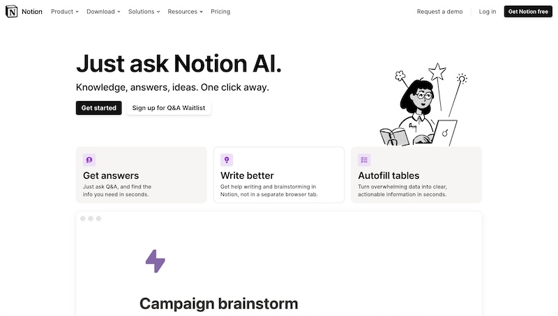 Notion AI (untuk produktivitas)