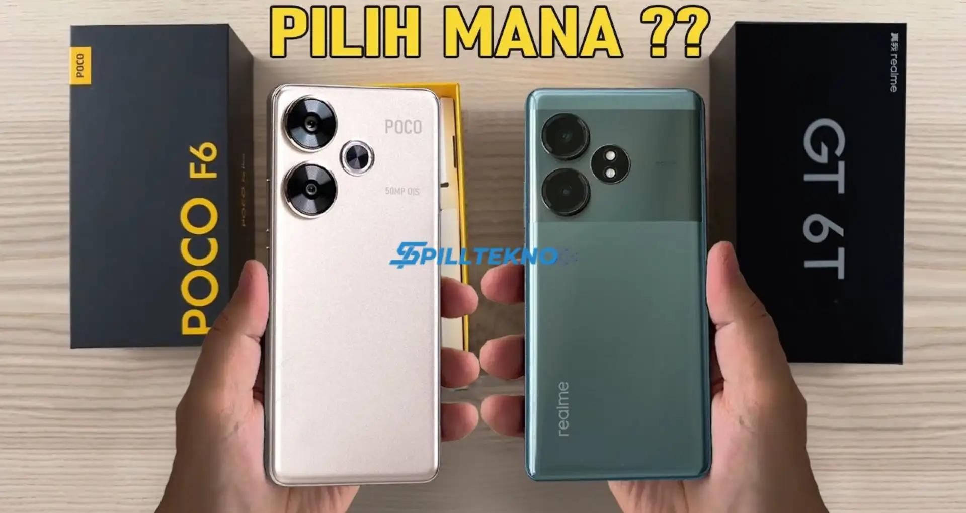 Realme GT6 vs Poco F6 Baiknya Pilih yang Mana Cek Disini!