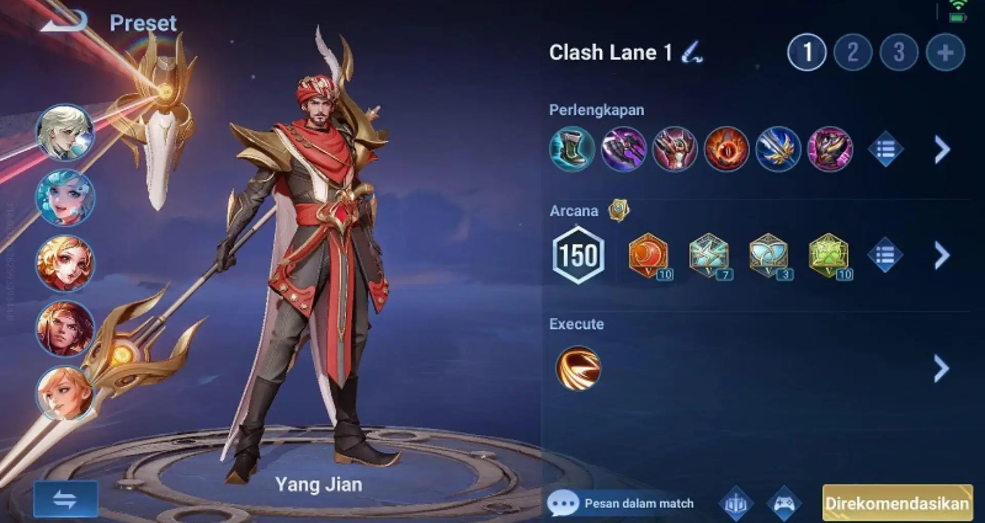 Build Item Yang Jian Honor of Kings