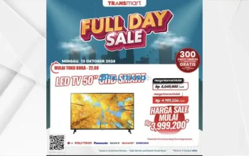 Diskon Besar-Besaran Smart LED TV 50 UHD di Transmart Full Day Sale Hemat Jutaan Rupiah!