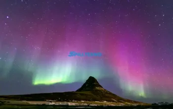 Fenomena Aurora Cahaya Warni-Warni Akibat Badai Geomagnetik