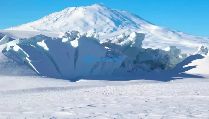 Fenomena Gunung Erebus di Antartika: Muntahkan Emas Setiap Hari