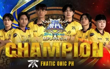 MPL Filipina S14 Fnatic Onic PH Juara dan Lolos ke M6 Mobile Legends