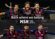 eFootball Rayakan Ulang Tahun Barcelona ke-125, Hadirkan Trio MSN