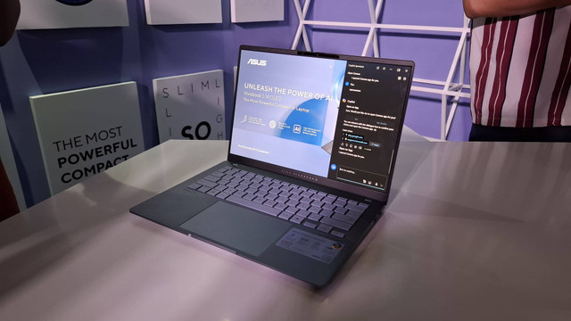 ASUS Vivobook S 14 OLED (2024) Laptop Tipis, Ringan, dan Kencang dengan Kemampuan AI