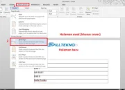 Cara Membuat Halaman Berbeda di Word dalam Satu File dengan Mudah