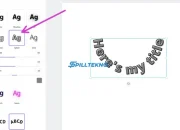 Cara Mudah Membuat Tulisan Melengkung di Canva