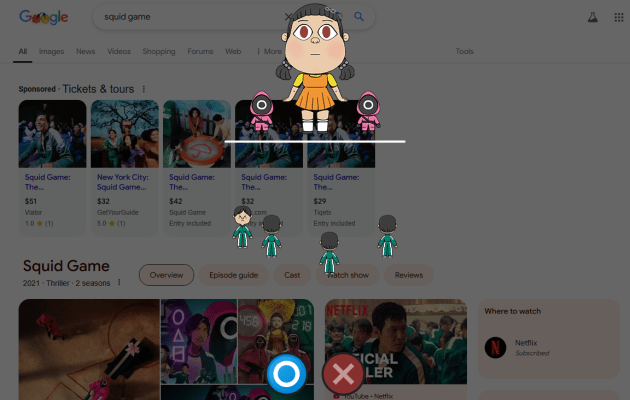 Cara Bermain Green Light Red Light Squid Game di Google: Seru Banget dan Gratis!