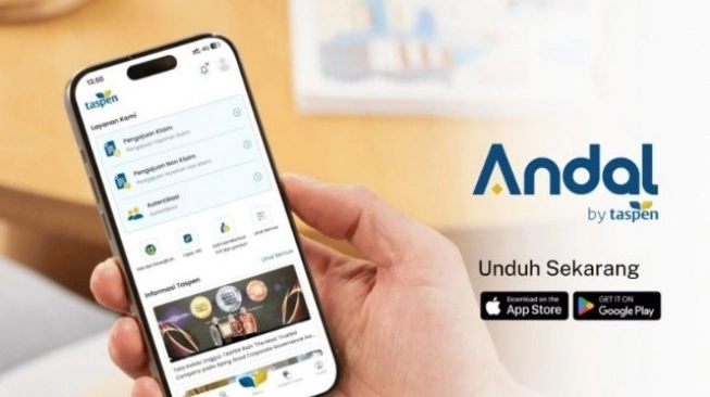 Langkah Autentikasi Mudah dengan Aplikasi Andal by TASPEN