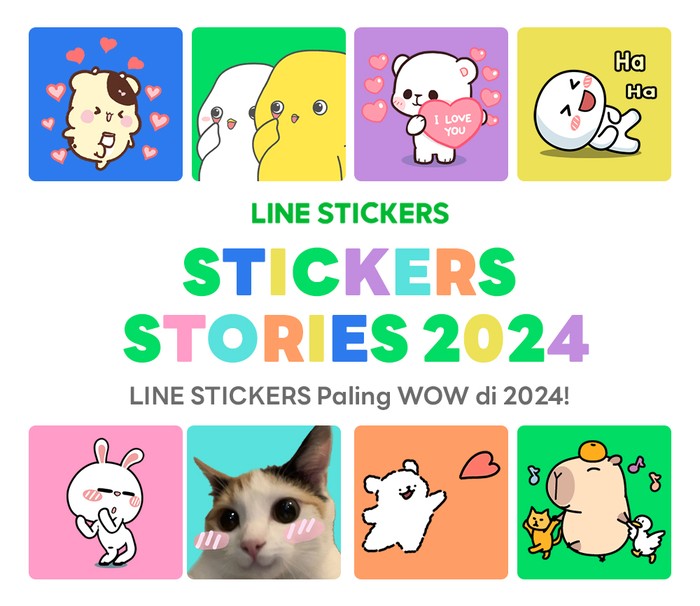 Line Stickers 500 Juta Stiker Terkirim di 2024, Bukti Komunikasi Visual yang Menginspirasi