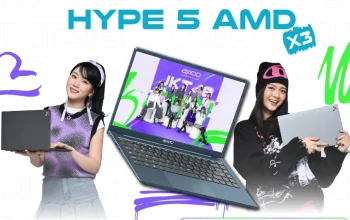 Review Axioo Hype JKT48 Special Edition Laptop Rp 5.9 Juta dengan Performa Andal dan Desain Unik