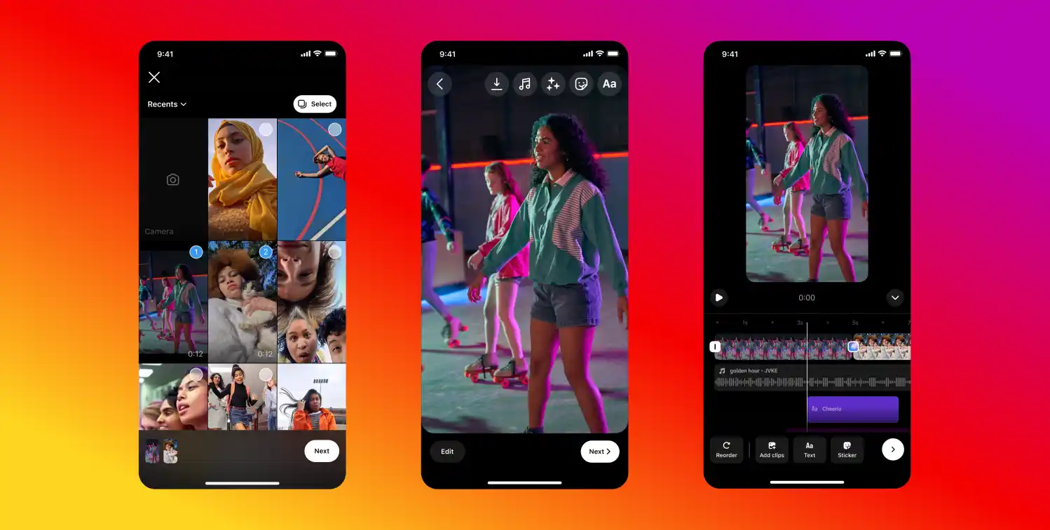 Instagram Perkenalkan Fitur Baru di Reels untuk Menyaingi TikTok