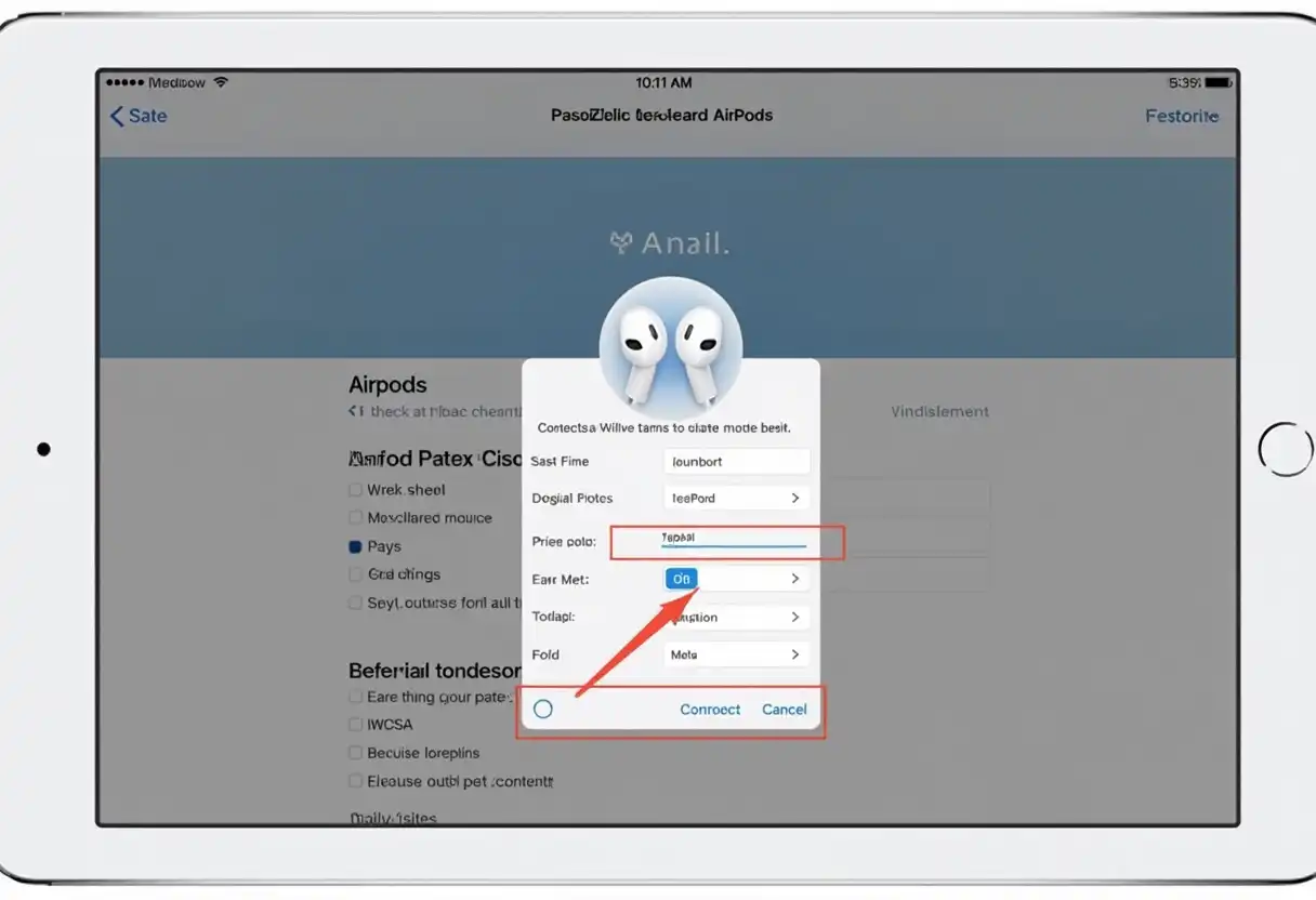 Sambungkan AirPods ke iPhoneiPad-mu.
