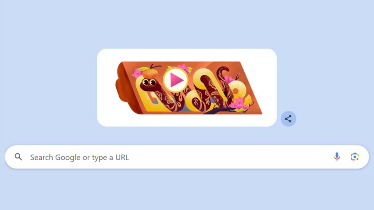 Seru dan Unik! Begini Cara Main Game Google Spesial Tahun Ular