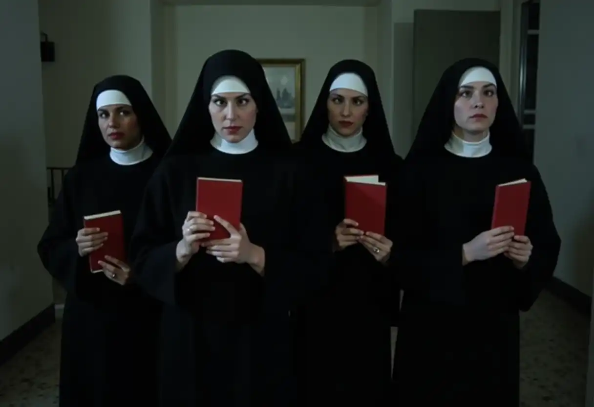Sinopsis Dark Nuns Perjuangan Seorang Biarawati Melawan Iblis dan Aturan Gereja