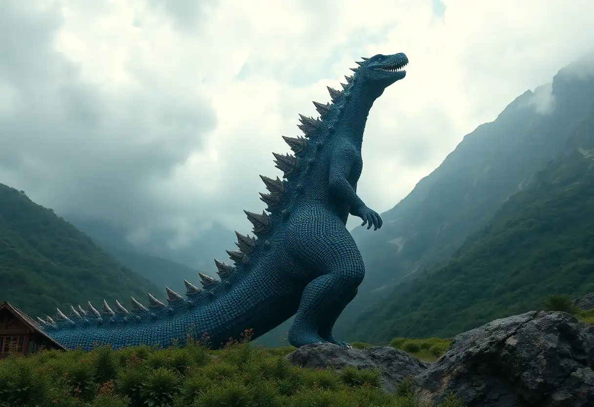 Bagaimana Cara Menghitung Berat Godzilla