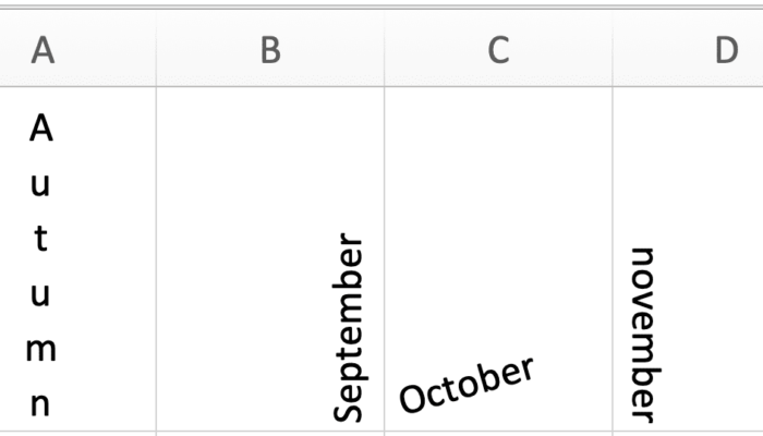 Cara Buat Teks Vertikal di Excel, Caranya Mudah!