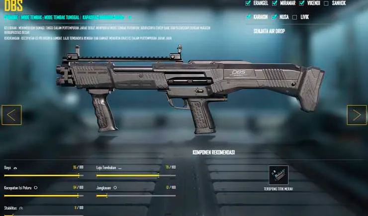 DBS – Shotgun Mematikan di Zona Akhir
