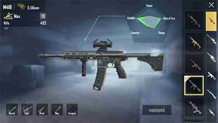 M416 – Stabil, Akurat, dan Versatile