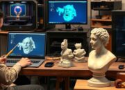 Mengenal Teknologi Modern untuk Membuat Patung Mulai dari Butsir hingga Printer 3D
