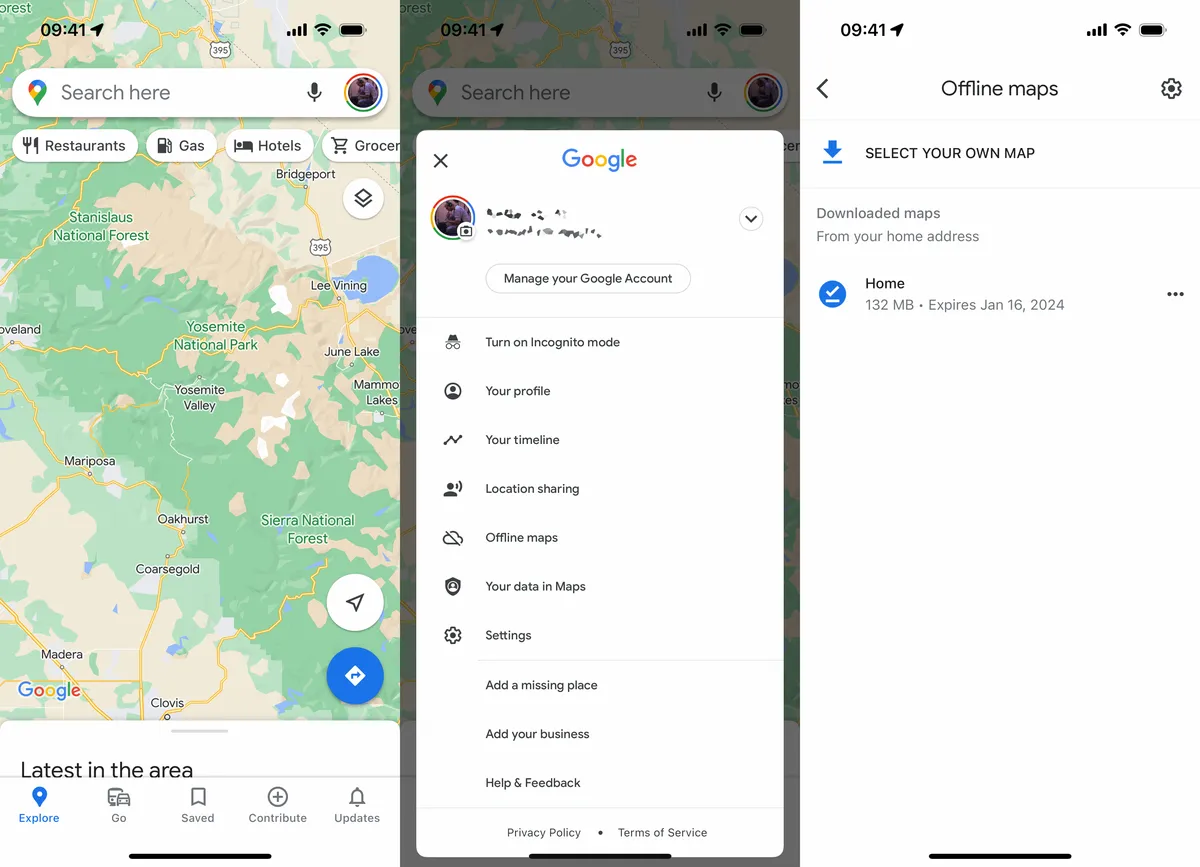 Mode Offline – Gunakan Google Maps Tanpa Internet