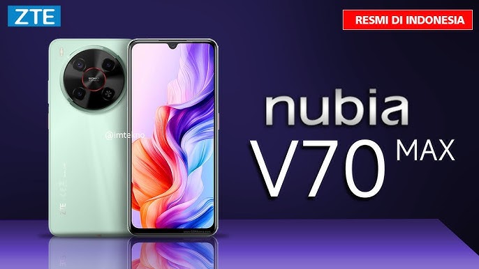 Nubia V70 Max Resmi Hadir di Indonesia, Baterai Jumbo Harga Terjangkau