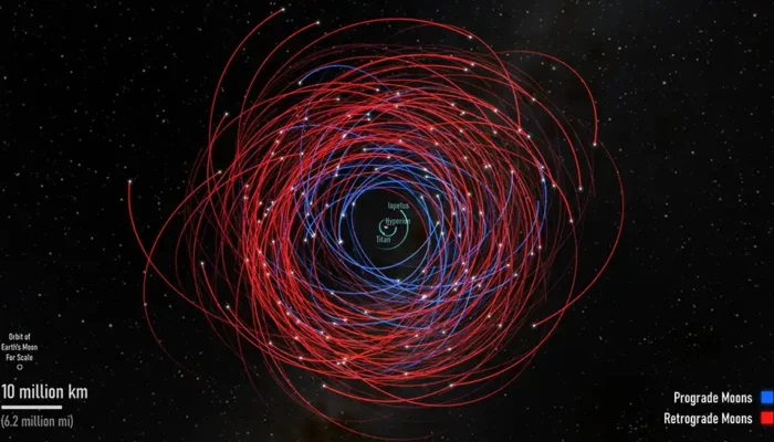 Saturnus Tambah 128 Bulan Baru, Jauh Tinggalkan Jupiter!