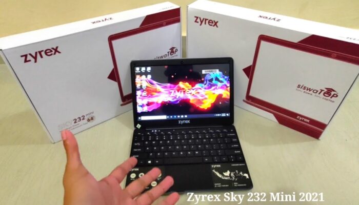 Review Zyrex Sky 232 Mini Laptop Terjangkau yang Nggak Malu-maluin
