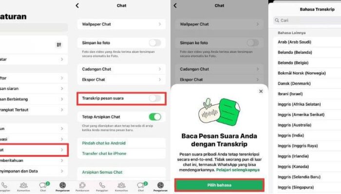 Tips Bikin Voice Note WhatsApp Jadi Teks Otomatis
