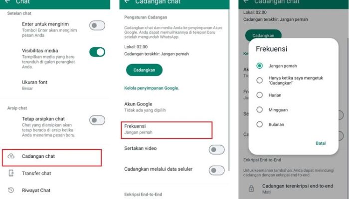 Trik Backup WhatsApp ke Google Drive Tanpa Boros Kuota
