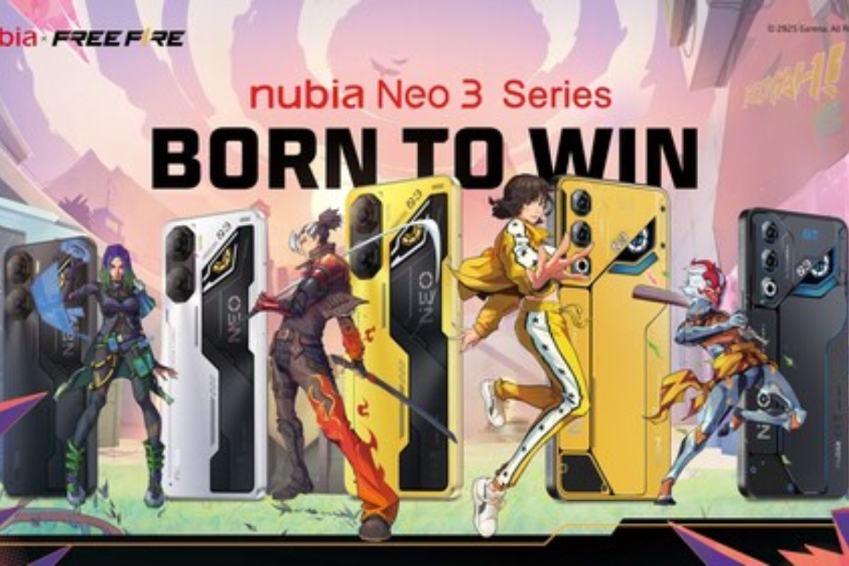 Born to Win Seri nubia Neo 3 Jadi Official Co-Branded Gaming Smartphone Garena Free Fire