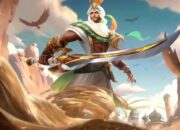 Build item Khaleed tersakit Mobile Legends sustain fighter dengan regen dan serangan luas