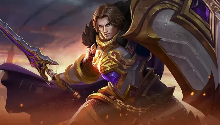 Build item Tigreal tersakit Mobile Legends cocok untuk buka war dan tahan musuh sekuat tembok
