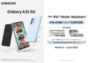 Harga Samsung Galaxy A33 5G Makin Terjangkau, Dibekali Serifikasi 1P67 Unggulan dengan Kamera Awesome
