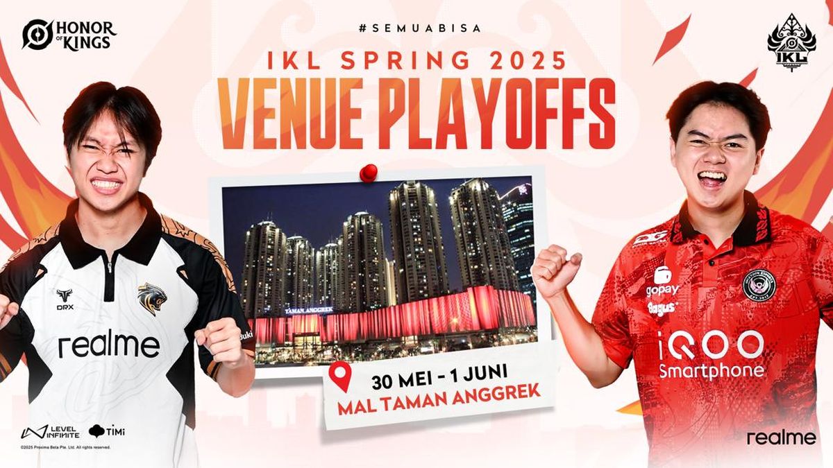Jadwal Playoff IKL Spring 2025, Mulai 30 Mei 2025