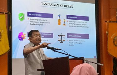Jusuf Kalla Singgung AI Kalau Teknologi Kita Tak Maju, Kita Hanya Konsumen