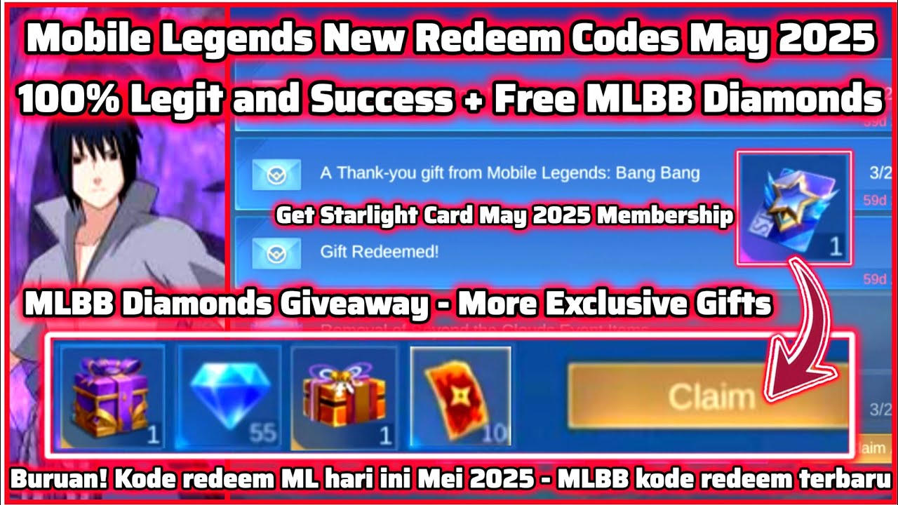 Kode Redeem Mobile Legend 27 Mei 2025